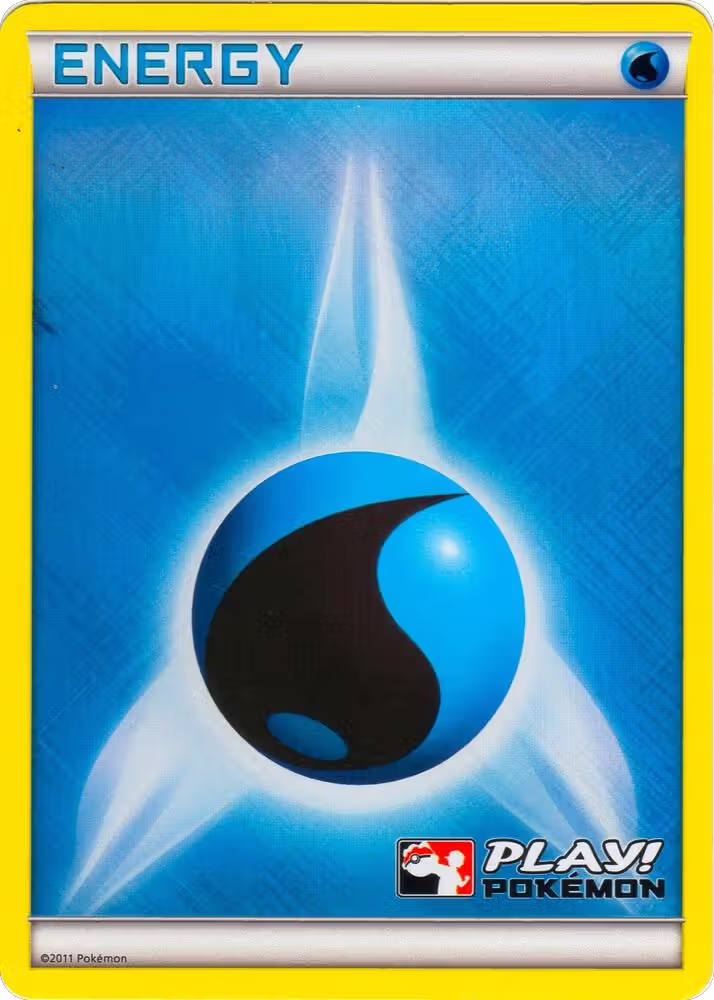 Water Energy (2011 Play! Pokemon), League & Championship Cards — Pokémon card price