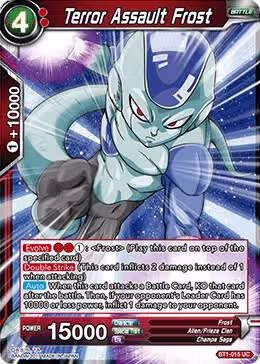 Terror Assault Frost (BT1-015), Galactic Battle — DB Super card price