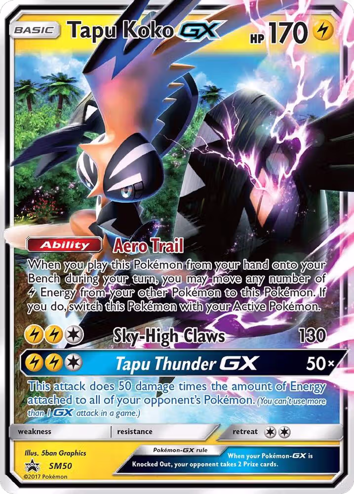 Tapu Koko GX - SM50 (SM50), SM Promos — Pokémon card price
