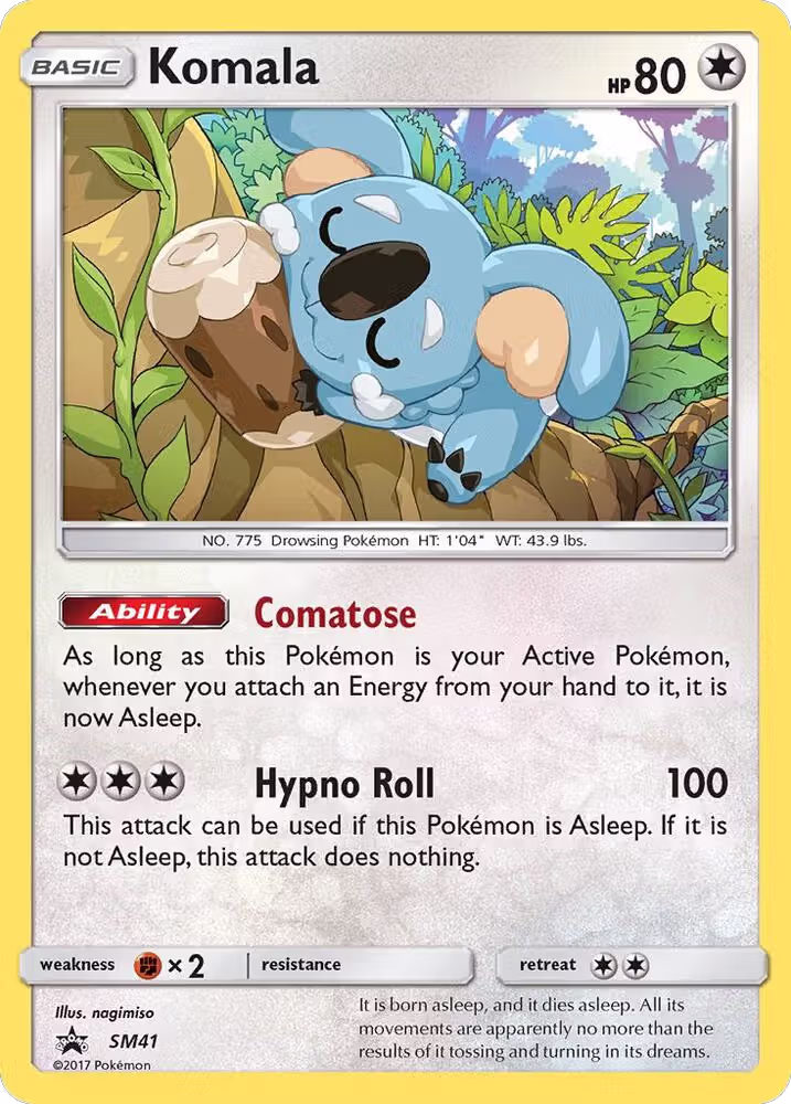 Komala - SM41 (SM41), SM Promos — Pokémon card price