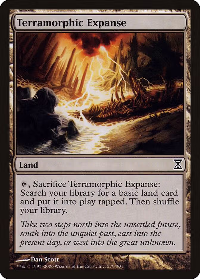 Terramorphic Expanse (279), Time Spiral — Magic card price