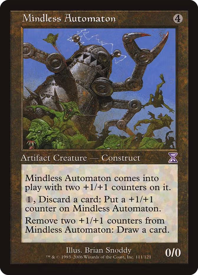 Mindless Automaton (111), Timeshifted — Magic card price