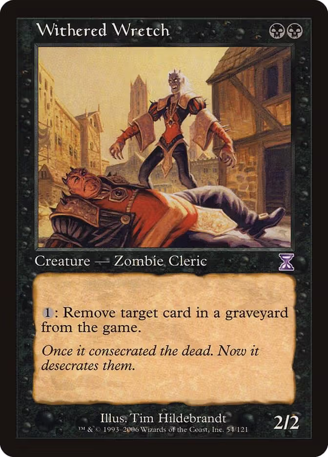 Withered Wretch (54), Timeshifted — Magic card price