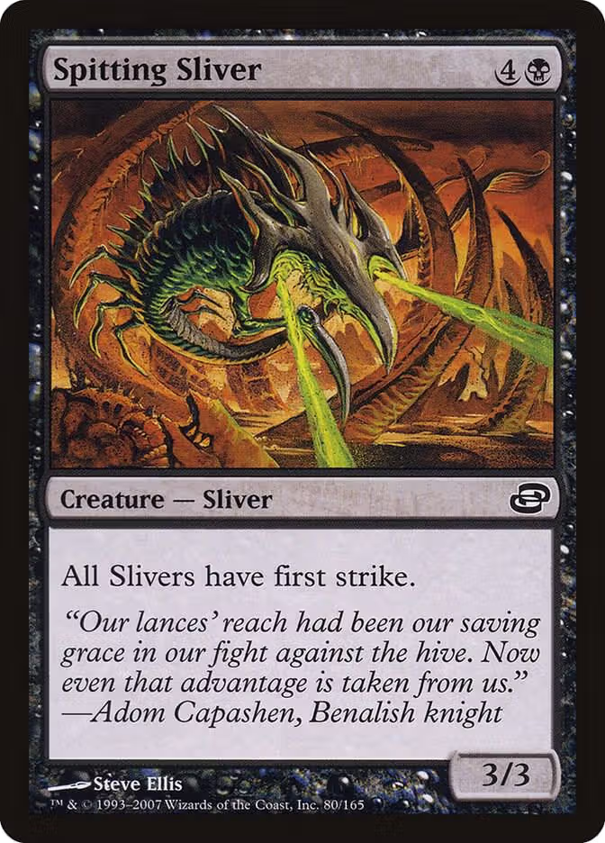 Spitting Sliver (80), Planar Chaos — Magic card price
