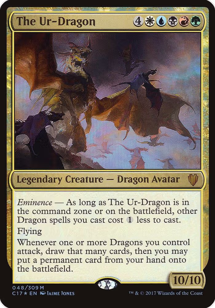 The Ur-Dragon (Commander 2017) (48), Oversize Cards — Magic card price