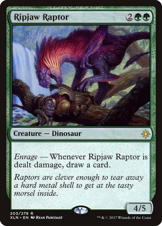 Ripjaw Raptor (203), Ixalan — Magic card price