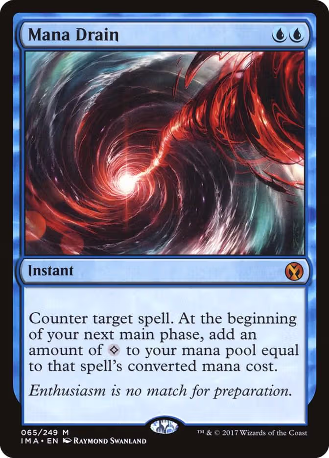 Mana Drain (65), Iconic Masters — Magic card price