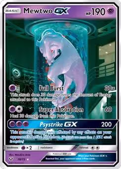 Mewtwo GX (Secret Shining) (78/73), Shining Legends — Pokémon card price