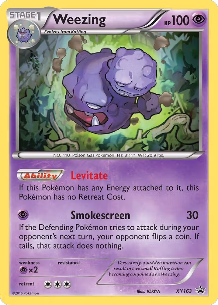 Weezing - XY163 (XY163), XY Promos — Pokémon card price