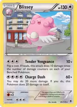 Blissey - 81/119 (Cosmos Holo) (081/119), Miscellaneous Cards & Products — Pokémon card price