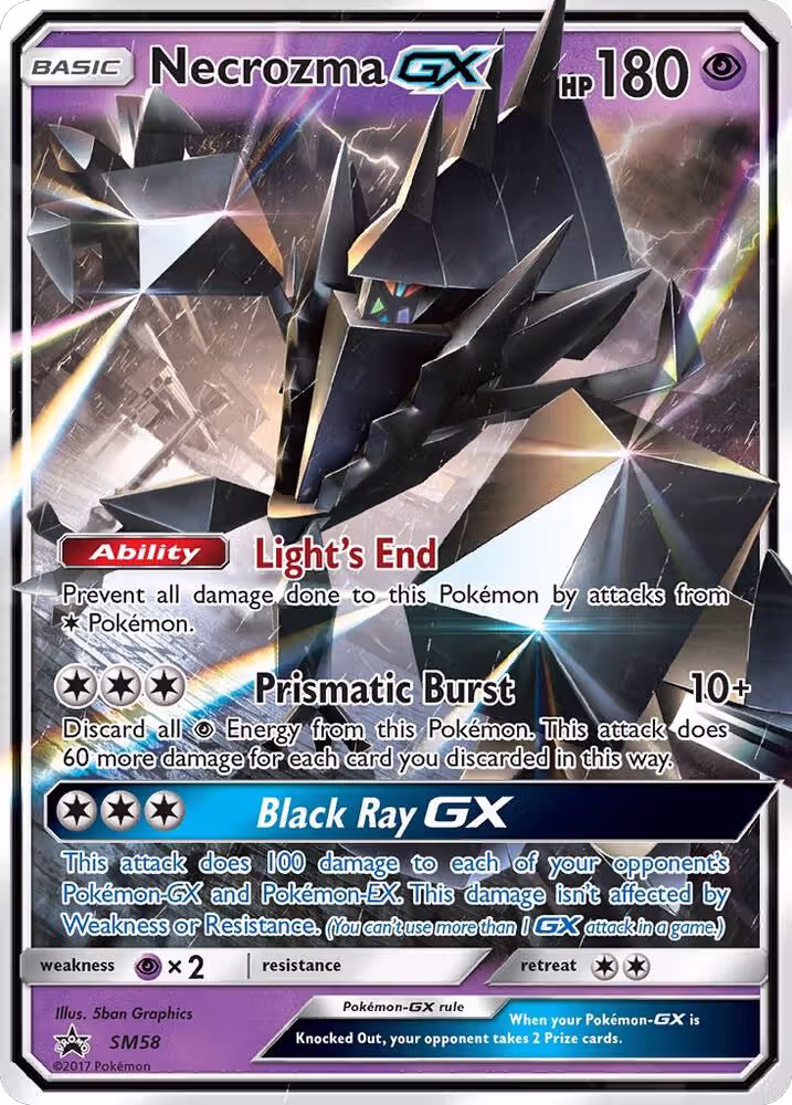 Necrozma GX - SM58 (SM58), SM Promos — Pokémon card price