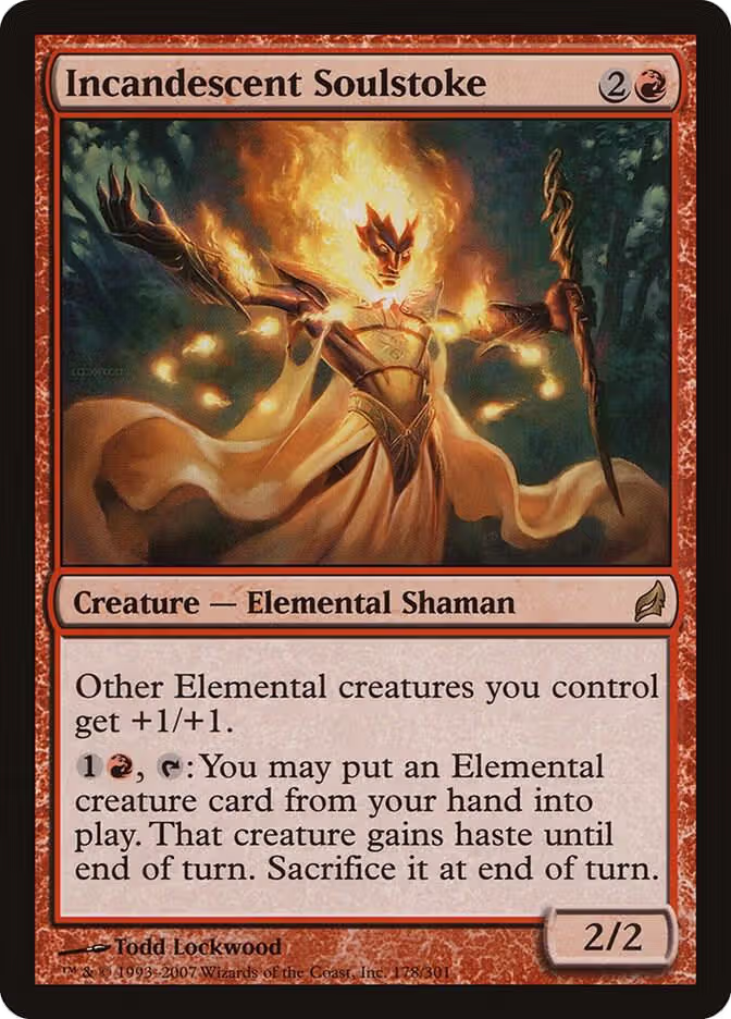 Incandescent Soulstoke (178), Lorwyn — Magic card price