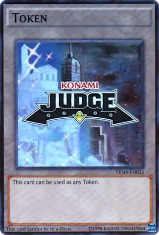 Official Judge Token: TKN4-EN023 (TKN4-EN023), Judge Promotional Cards — Yu-Gi-Oh! card price