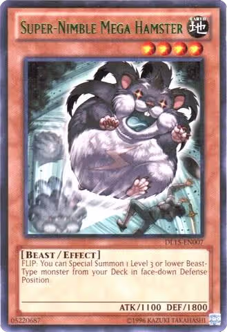 Super-Nimble Mega Hamster (Green) (DL15-EN007), Duelist League Promo — Yu-Gi-Oh! card price