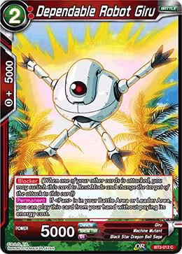 Dependable Robot Giru (BT3-012), Cross Worlds — DB Super card price