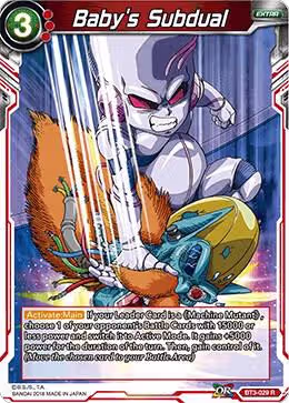 Baby's Subdual (BT3-029), Cross Worlds — DB Super card price