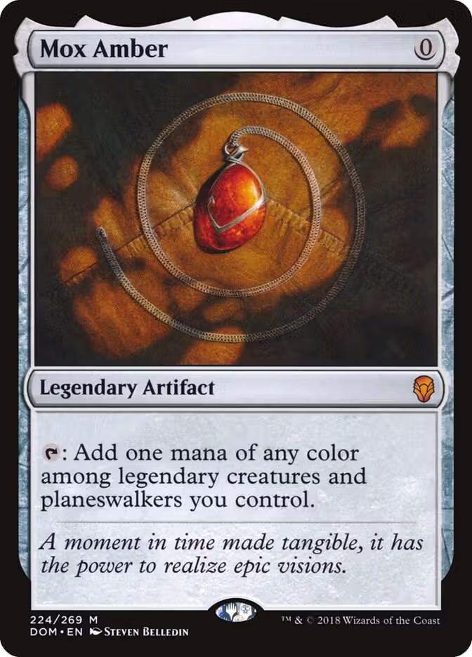 Mox Amber (224), Dominaria — Magic card price