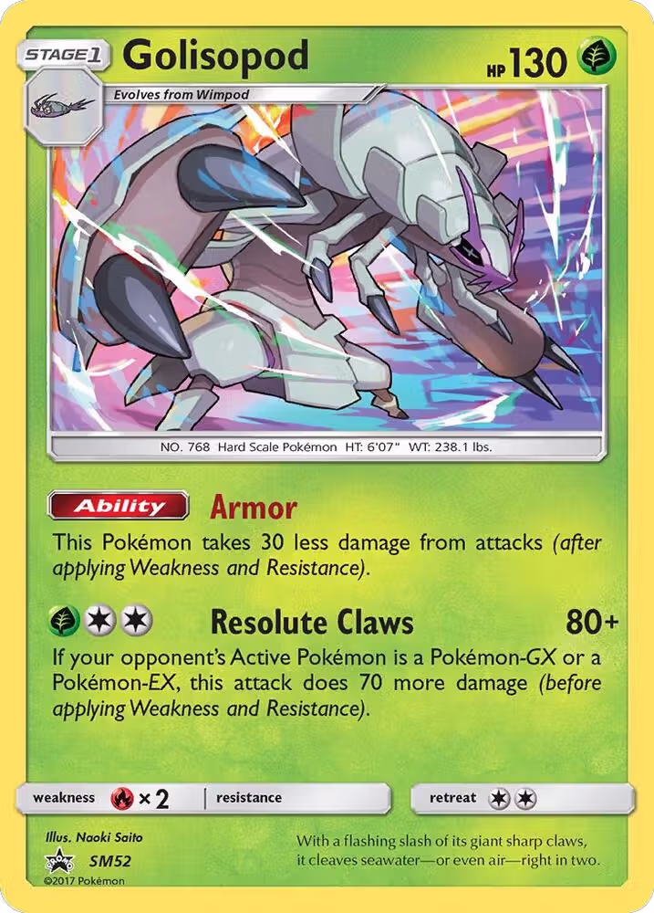 Golisopod - SM52 (SM52), SM Promos — Pokémon card price