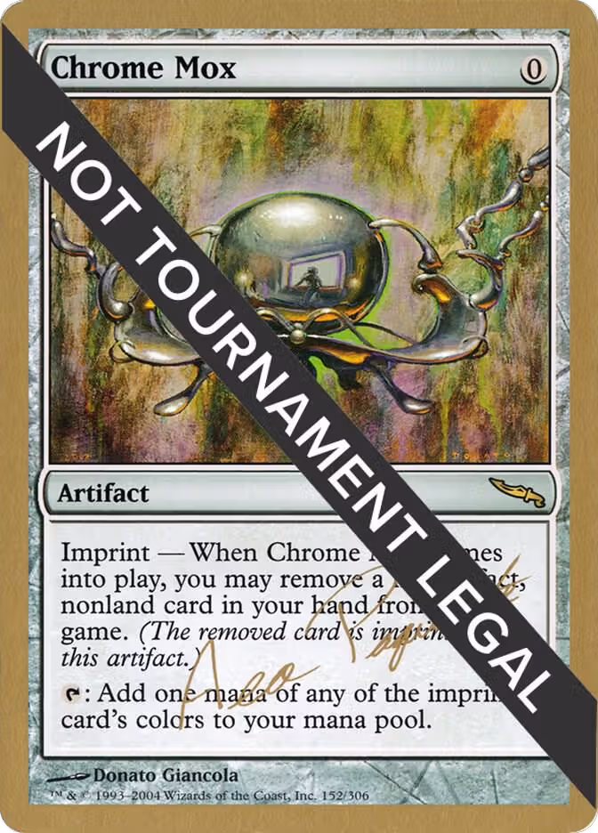 Chrome Mox - 2004 Aeo Paquette (MRD), World Championship Decks — Magic card price