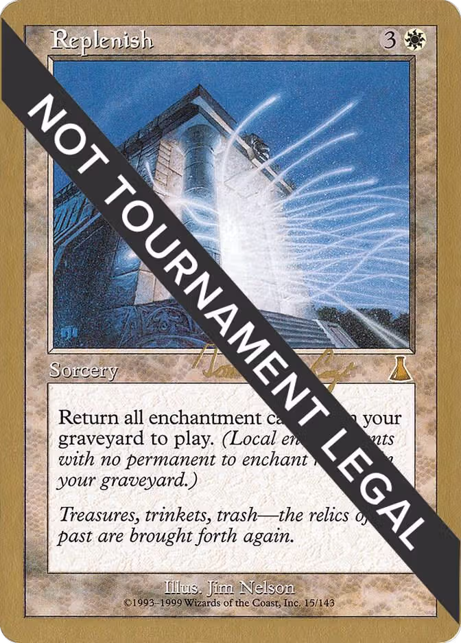 Replenish - 2000 Tom van de Logt (UDS), World Championship Decks — Magic card price