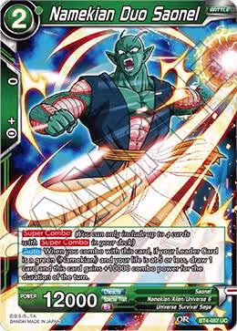 Namekian Duo Saonel (BT4-057), Colossal Warfare — DB Super card price