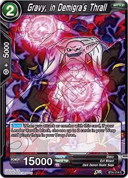 Gravy, in Demigra's Thrall (BT4-114), Colossal Warfare — DB Super card price