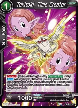 Tokitoki, Time Creator (BT4-119), Colossal Warfare — DB Super card price