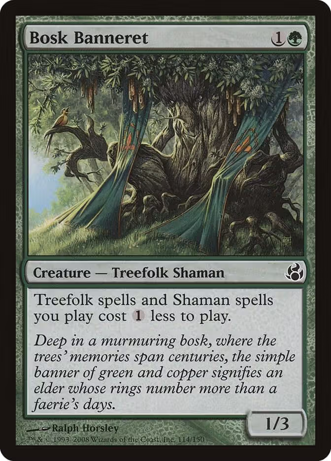 Bosk Banneret (114), Morningtide — Magic card price