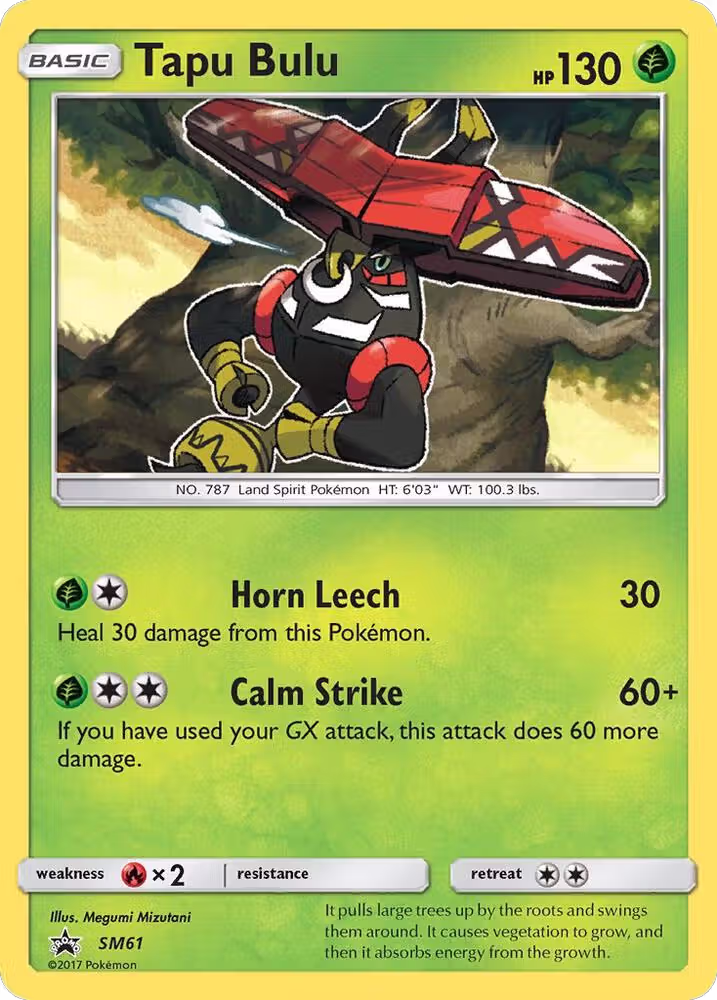 Tapu Bulu - SM61 (SM61), SM Promos — Pokémon card price
