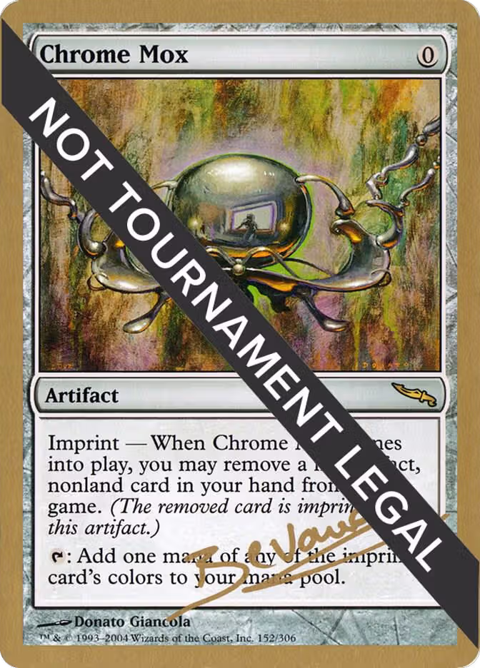 Chrome Mox - 2004 Manuel Bevand (MRD), World Championship Decks — Magic card price