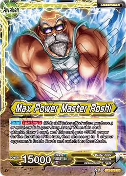 Master Roshi // Max Power Master Roshi (BT5-079), Miraculous Revival — DB Super card price