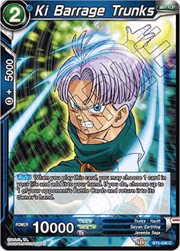 Ki Barrage Trunks (BT5-036), Miraculous Revival — DB Super card price