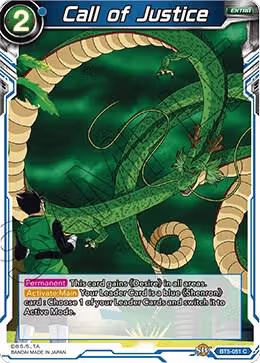 Call of Justice (BT5-051), Miraculous Revival — DB Super card price