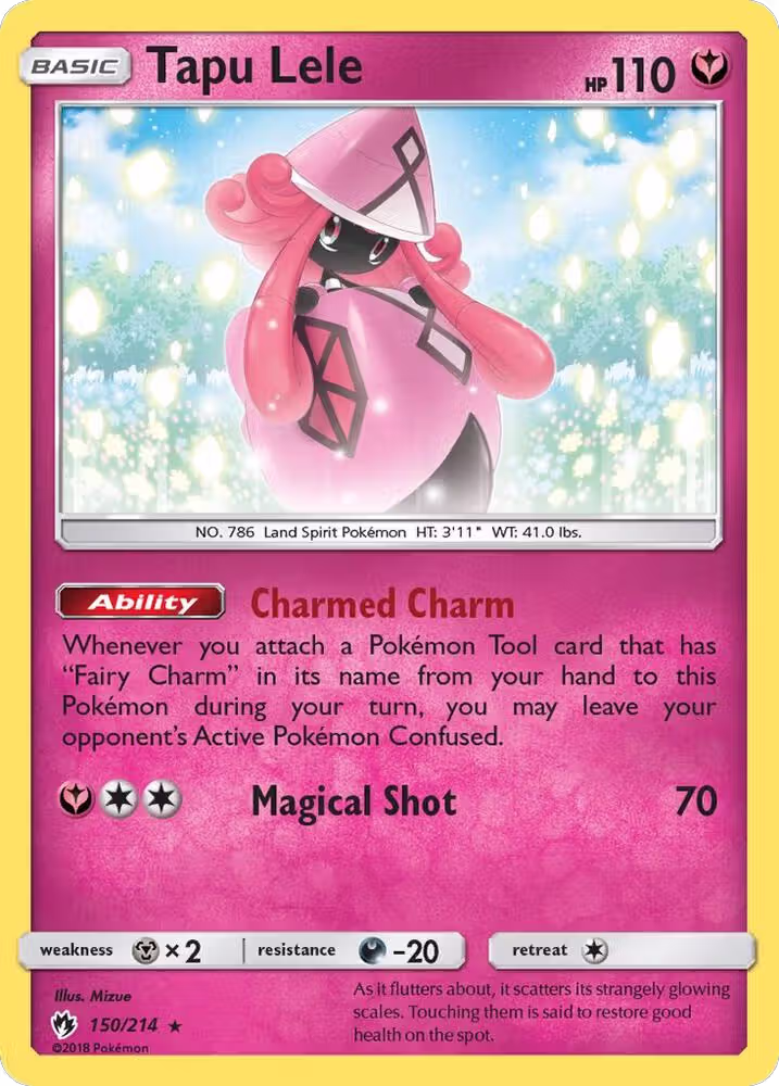 Tapu Lele (150/214), SM - Lost Thunder — Pokémon card price