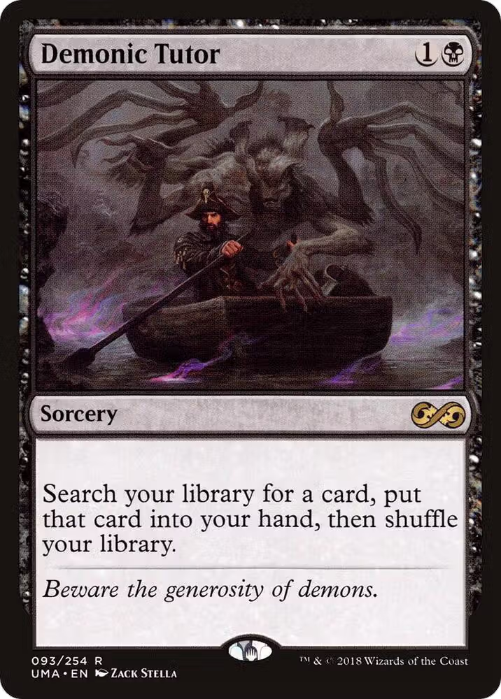 Demonic Tutor (93), Ultimate Masters — Magic card price