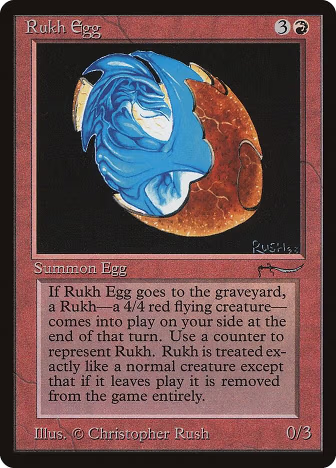Rukh Egg (Light), Arabian Nights — Magic card price