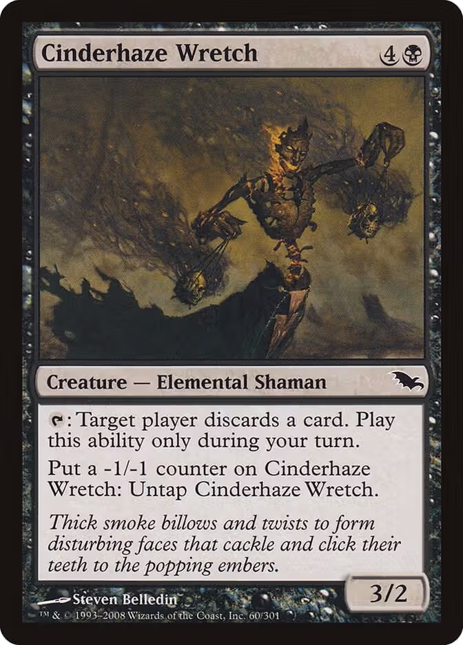 Cinderhaze Wretch (60), Shadowmoor — Magic card price