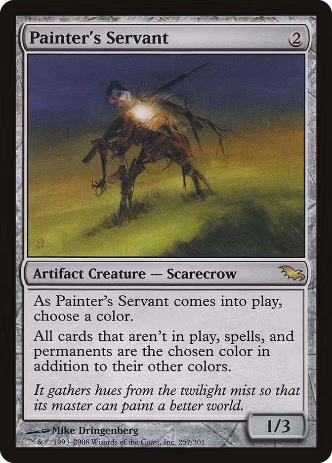 Painter's Servant (257), Shadowmoor — Magic card price