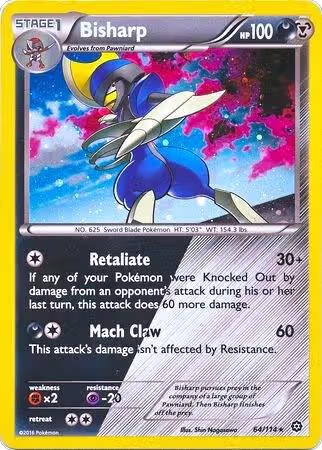 Bisharp - 64/114 (Cosmos Holo) (064/114), Miscellaneous Cards & Products — Pokémon card price