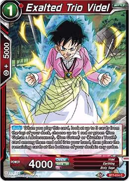 Exalted Trio Videl (BT7-014), Assault of the Saiyans — DB Super card price