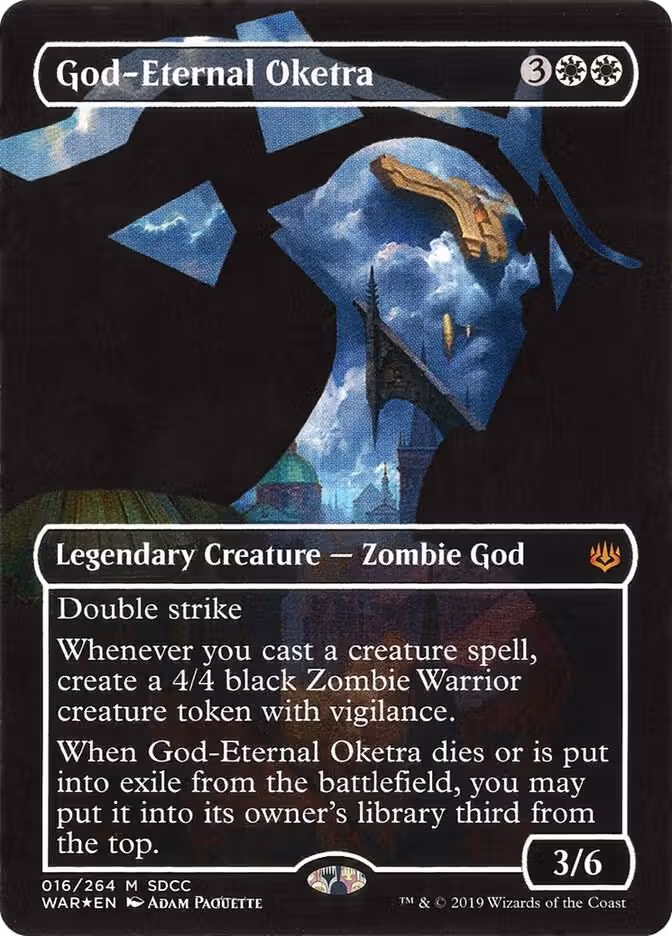 God-Eternal Oketra (SDCC 2019 Exclusive) (16), Media Promos — Magic card price