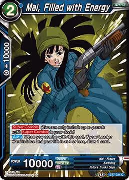 Mai, Filled with Energy (BT7-034), Assault of the Saiyans — DB Super card price