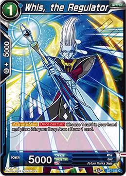 Whis, the Regulator (BT7-035), Assault of the Saiyans — DB Super card price