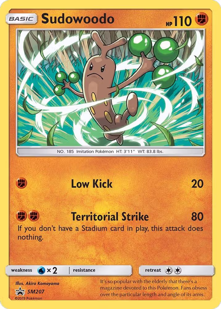 Sudowoodo - SM207 (SM207), SM Promos — Pokémon card price