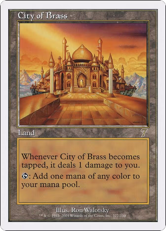 City of Brass (327), 7th Edition — Magic card price