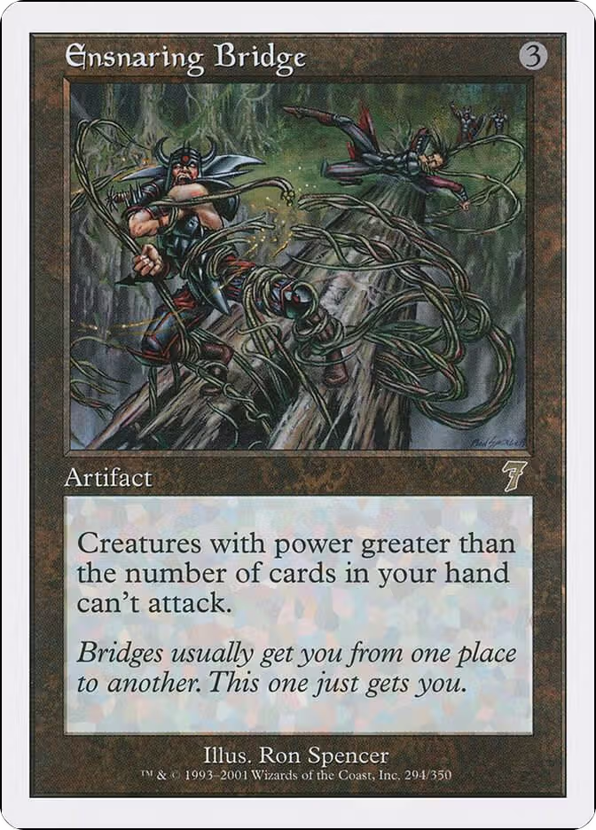 Ensnaring Bridge (294), 7th Edition — Magic card price