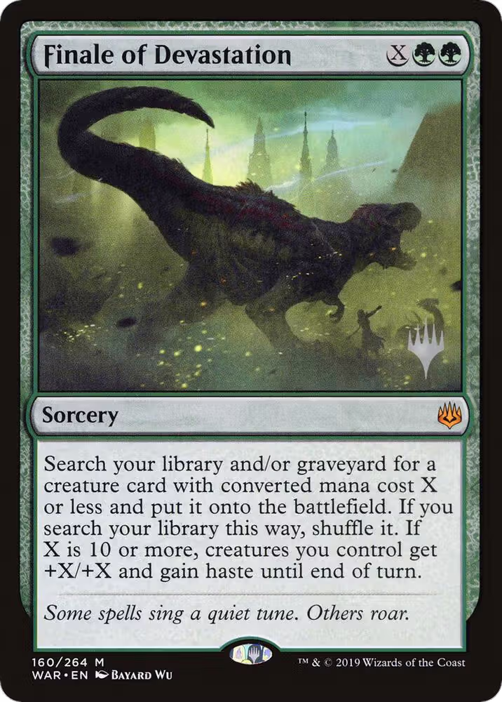 Finale of Devastation (160), Promo Pack: Throne of Eldraine — Magic card price