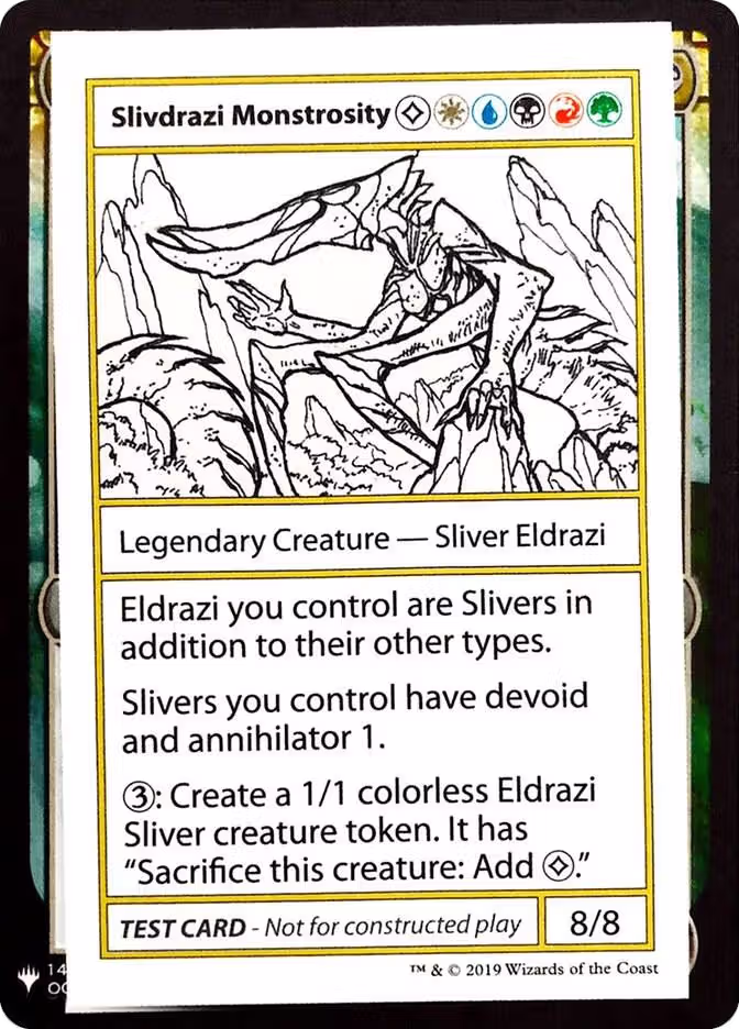 Slivdrazi Monstrosity, Mystery Booster: Convention Edition Exclusives — Magic card price