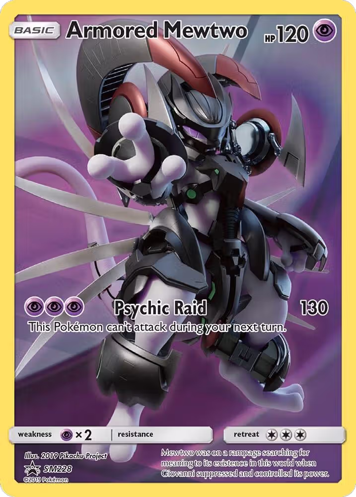 Armored Mewtwo - SM228 (SM228), SM Promos — Pokémon card price