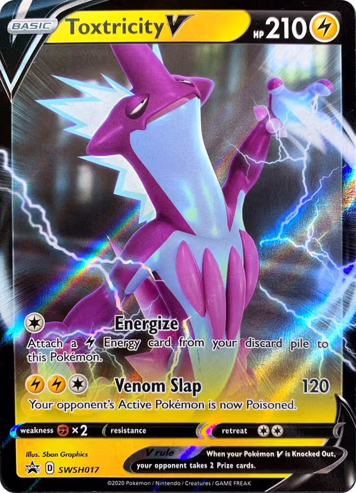 Toxtricity V - SWSH017 (SWSH017), Sword & Shield Promo Cards — Pokémon card price